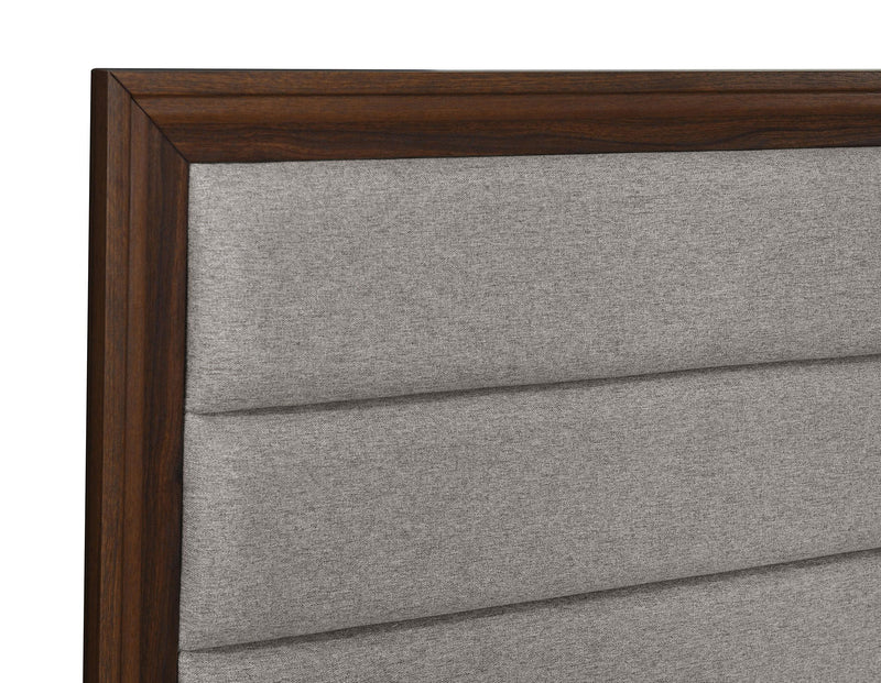 Welsley 4-piece Eastern King Bedroom Set Walnut - 223441KE-S4
