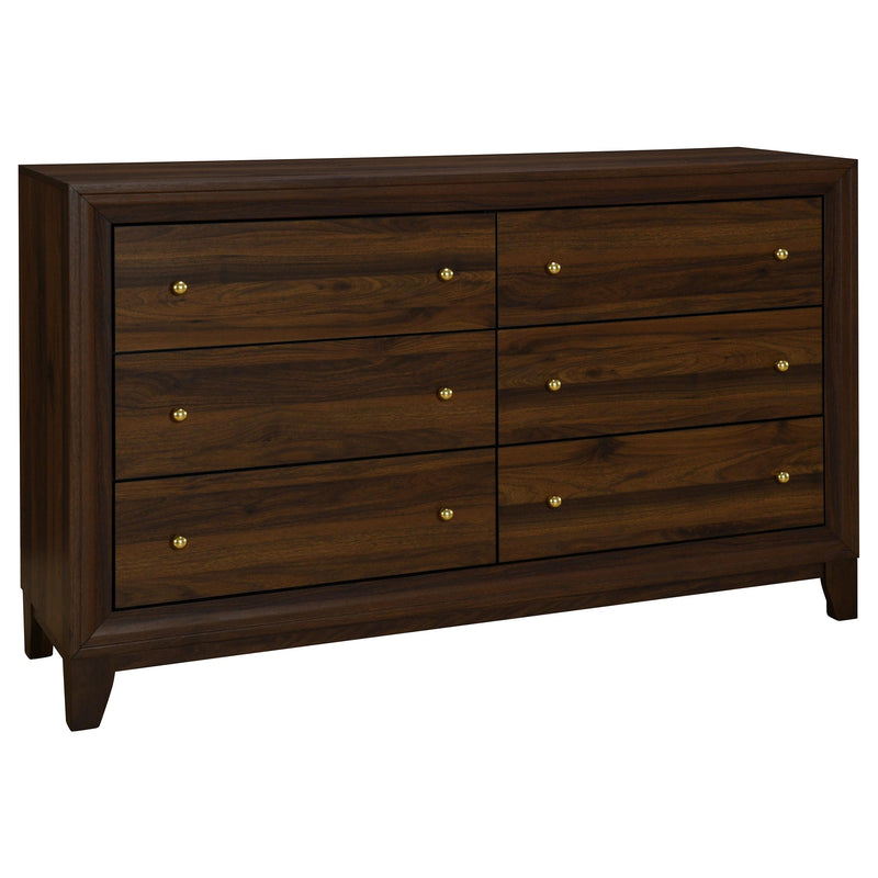 Welsley 4-piece Queen Bedroom Set Walnut - 223441Q-S4