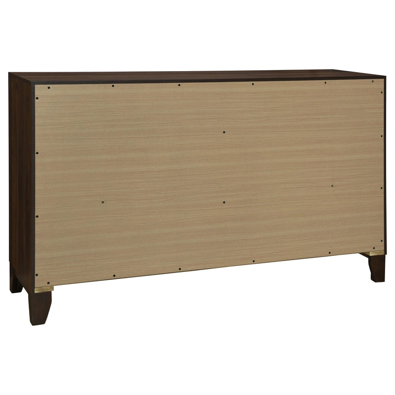 Welsley 5-piece Queen Bedroom Set Walnut - 223441Q-S5