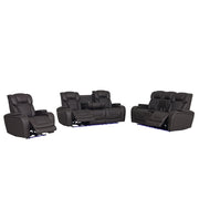 Wendell Power Motion Recliner w/Storage, USB & LED - LV06222