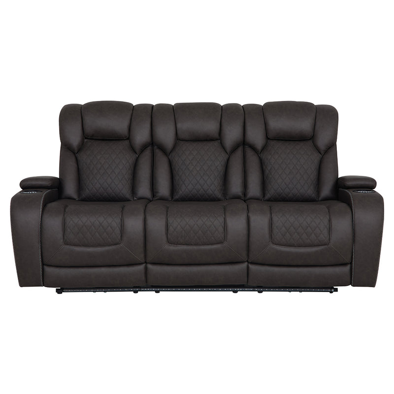 Wendell Power Motion Sofa w/Dropdown Table, Storage, USB & LED - LV06220