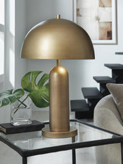 Wendfield Antique Gold Finish Table Lamp - L208514
