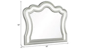 Wendy - Silver Mirror with LED Light - B256-M