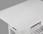 Wendy White Counter Height Dining Set - Gate FurnitureCounter Height Set