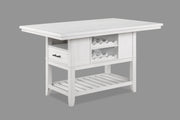 Wendy White Counter Height Dining Set - Gate FurnitureCounter Height Set