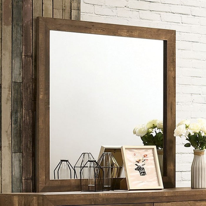 Wentworth Light Walnut Mirror - CM7912M