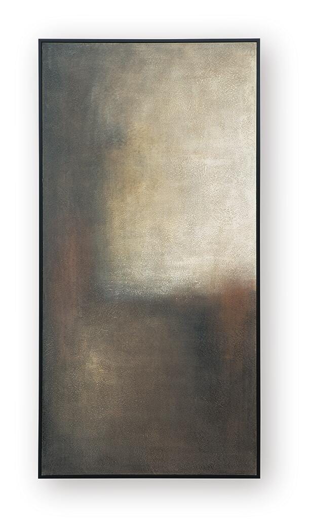 Wernmen Brown/Rust/Cream Wall Art - A8000511