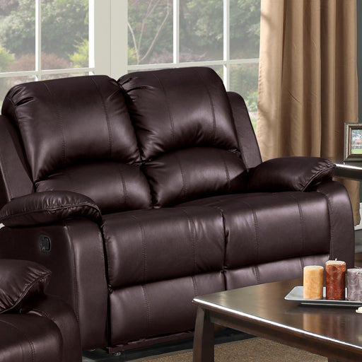 Wesley Brown Loveseat - WESLEY-BRWN-LS