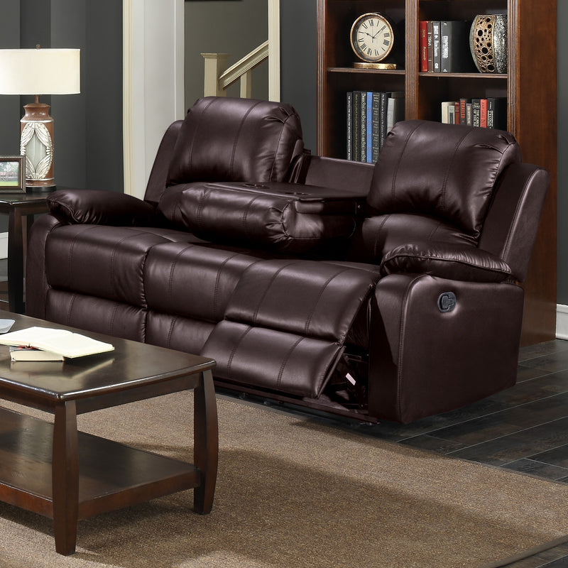 Wesley Brown Sofa - WESLEY-BRWN-SF