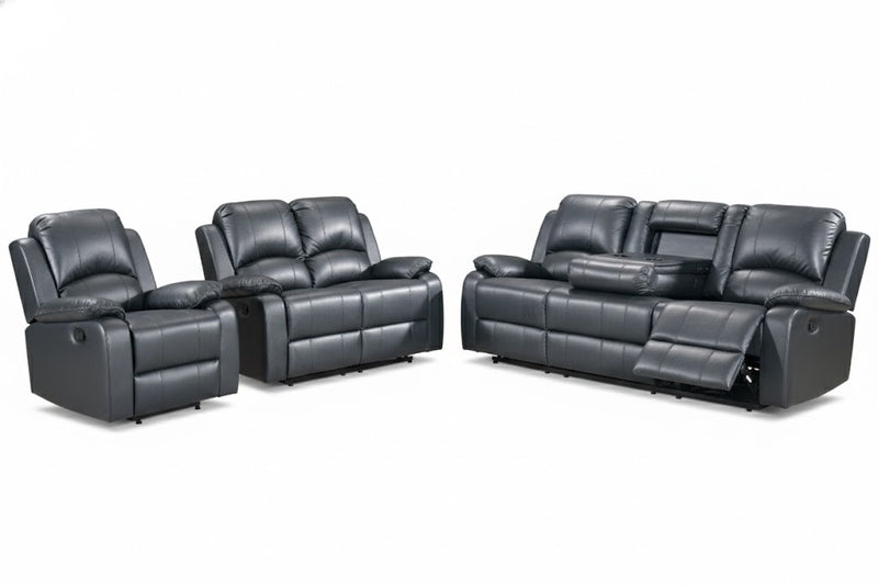 Wesley Gray Sofa & Loveseat & Chair - WESLEY-GY-SLC