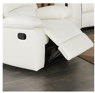 Wesley White Sofa & Loveseat & Chair - WESLEY-WT-SLC