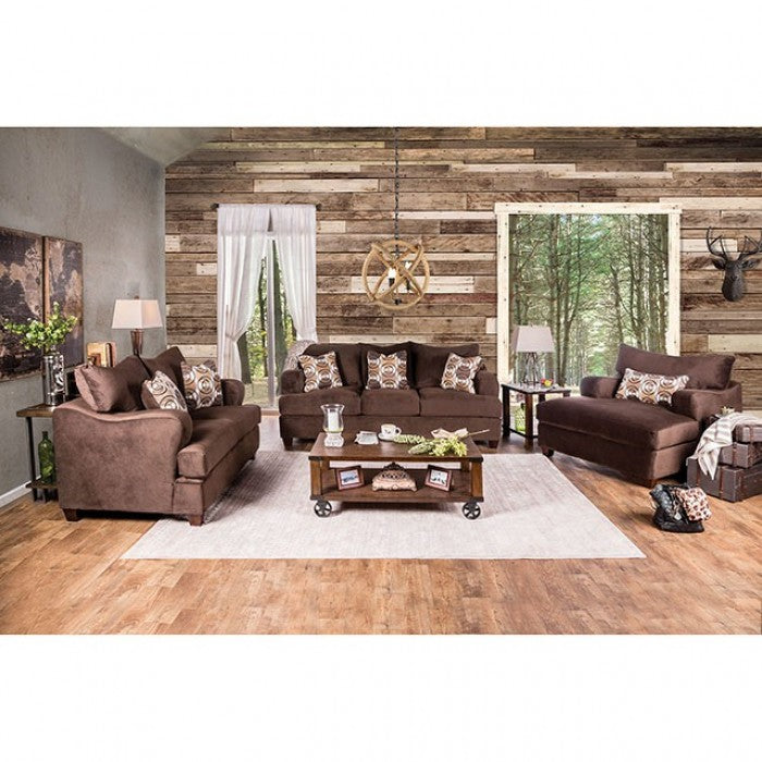 Wessington Chocolate Sofa - SM6131-SF