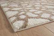 Wessonland Ivory/Brown/Gray Large Rug - R408651