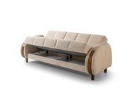 West 3-pieces (Sofa & Loveseat & Chair) Livingroom Set in Beige - 200-ST-WES-FLORIA05-321
