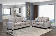 West Acton Beige Loveseat - SM7331-LV