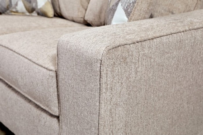 West Acton Beige Loveseat - SM7331-LV