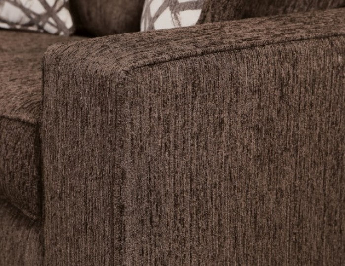 West Acton Chocolate Loveseat - SM7330-LV