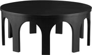 Westfield Solid Wood And Oak Veneer Coffee Table in Black - 99076Black-C