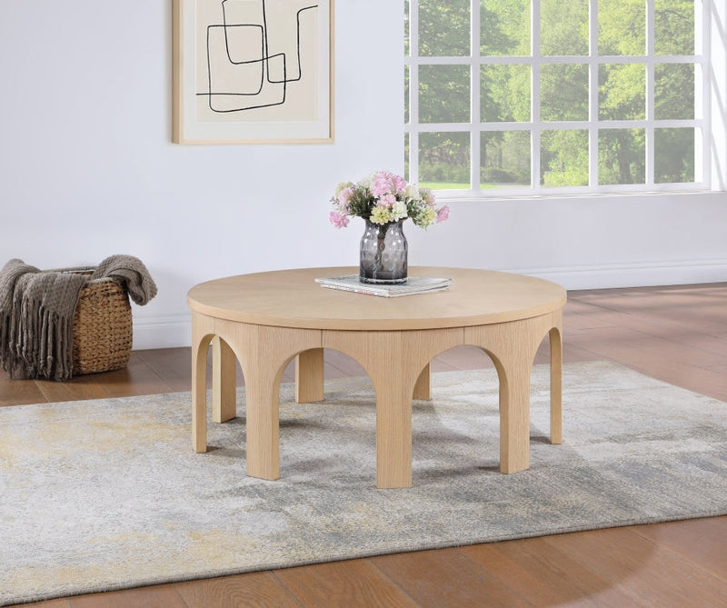 Westfield Solid Wood And Oak Veneer Coffee Table in Natural - 99076Oak-C