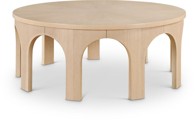Westfield Solid Wood And Oak Veneer Coffee Table in Natural - 99076Oak-C