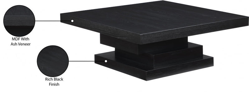 Westmount Ash Veneer Coffee Table in Black - 499Black-CT