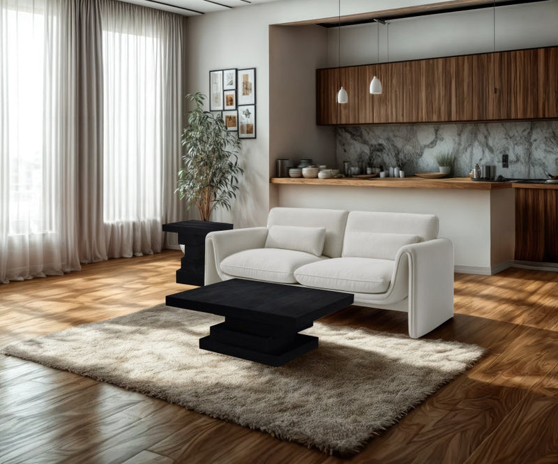 Westmount Ash Veneer Coffee Table in Black - 499Black-CT