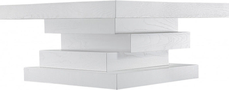 Westmount Ash Veneer Coffee Table in White - 499White-CT