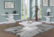 Westmount Ash Veneer Coffee Table in White - 499White-CT