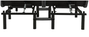 Weston Split Eastern King Massage Adjustable Bed Base in Black and Grey - 350165SKE