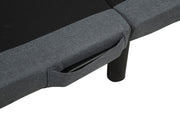 Weston Split Eastern King Massage Adjustable Bed Base in Black and Grey - 350165SKE
