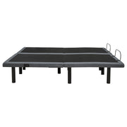 Weston Split Eastern King Massage Adjustable Bed Base in Black and Grey - 350165SKE