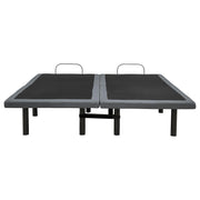 Weston Split Eastern King Massage Adjustable Bed Base in Black and Grey - 350165SKE
