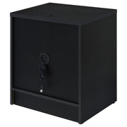 Westpark 2-drawer Nightstand LED Lights and USB Black - 315852