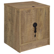 Westpark 2-drawer Nightstand LED Lights and USB Mango - 315902
