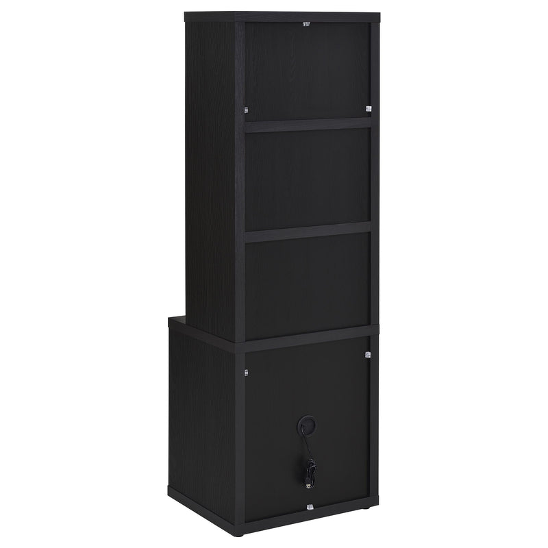 Westpark 3-piece Queen Bedroom Set Bookcase Headboard Black - 315851Q-SET