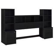 Westpark 3-piece Queen Bedroom Set Bookcase Headboard Black - 315851Q-SET