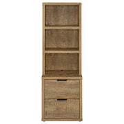 Westpark 3-shelf Bookcase USB and Lockable Drawer Mango - 802693
