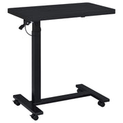 Westpark Pneumatic Adjustable C-Shape Side Table with Casters Black - 930300