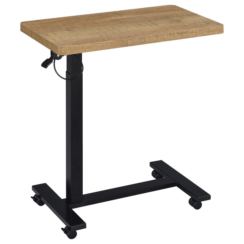 Westpark Pneumatic Adjustable C-Shape Side Table with Casters Mango - 930301