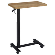 Westpark Pneumatic Adjustable C-Shape Side Table with Casters Mango - 930301