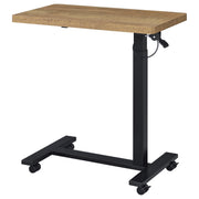 Westpark Pneumatic Adjustable C-Shape Side Table with Casters Mango - 930301