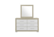 Emma Natural/White Dresser - EMMA-NATURAL/WHITE-DR