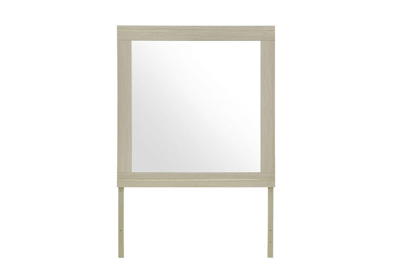 Emma Natural/White Mirror - EMMA-NATURAL/WHITE-MR