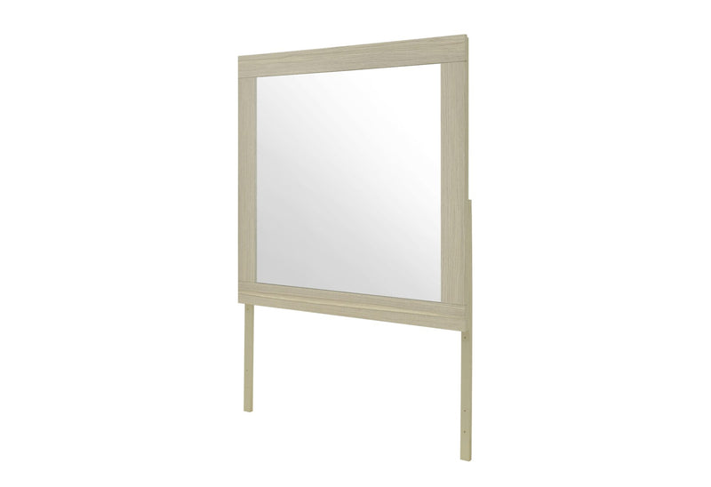 Emma Natural/White Mirror - EMMA-NATURAL/WHITE-MR