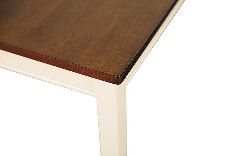 Whitesburg Brown/Cottage White Dining Bench - Gate FurnitureAccent Bench