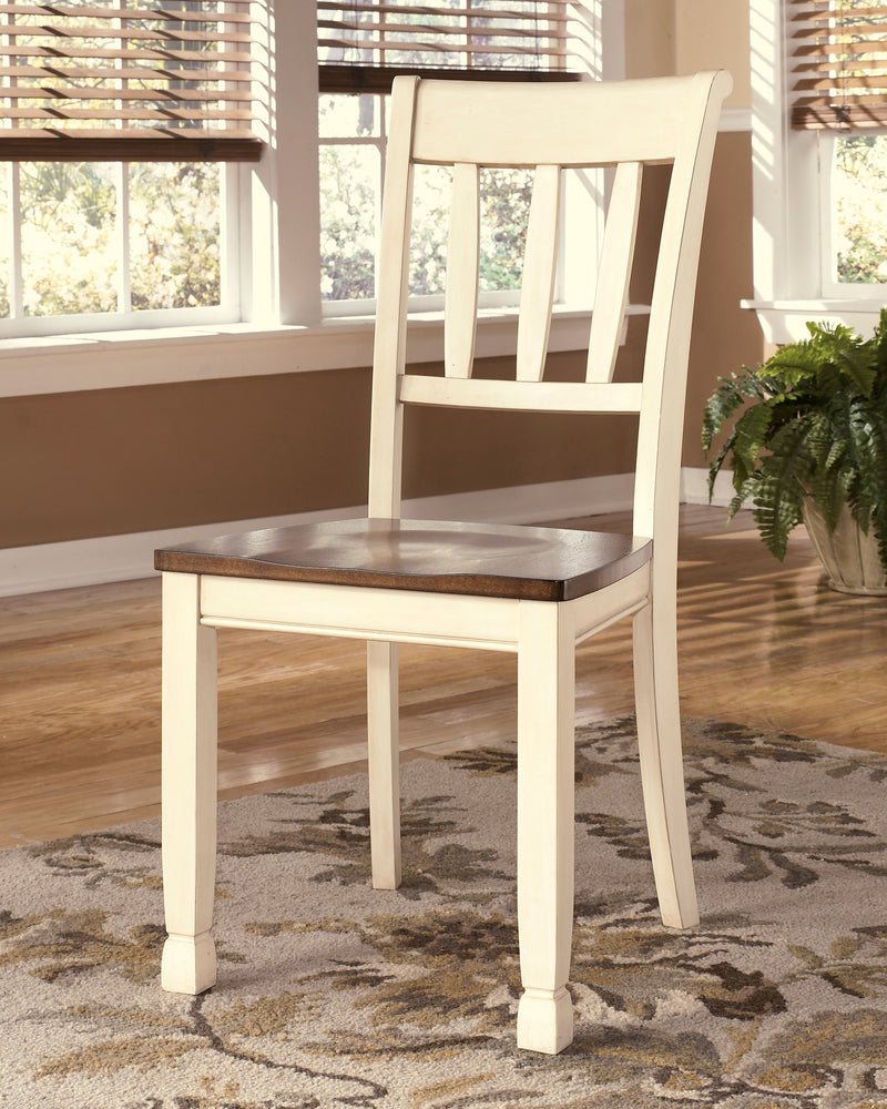 Whitesburg Brown/Cottage White Rectangular Dining Set - Gate FurnitureDining Room Set