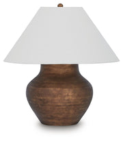 Whitham Antique Copper Finish Table Lamp - L207664
