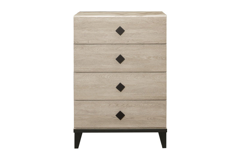 Whiting Natural Upholstered Panel Bedroom Set - Gate FurnitureBedroom Set
