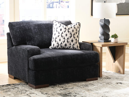 Whitmore Manor Black Pearl Oversized Chair - 8040423