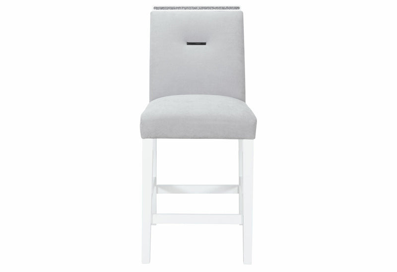 Monaco Bar Stool - MONACO-BS-GRY/WHT-N